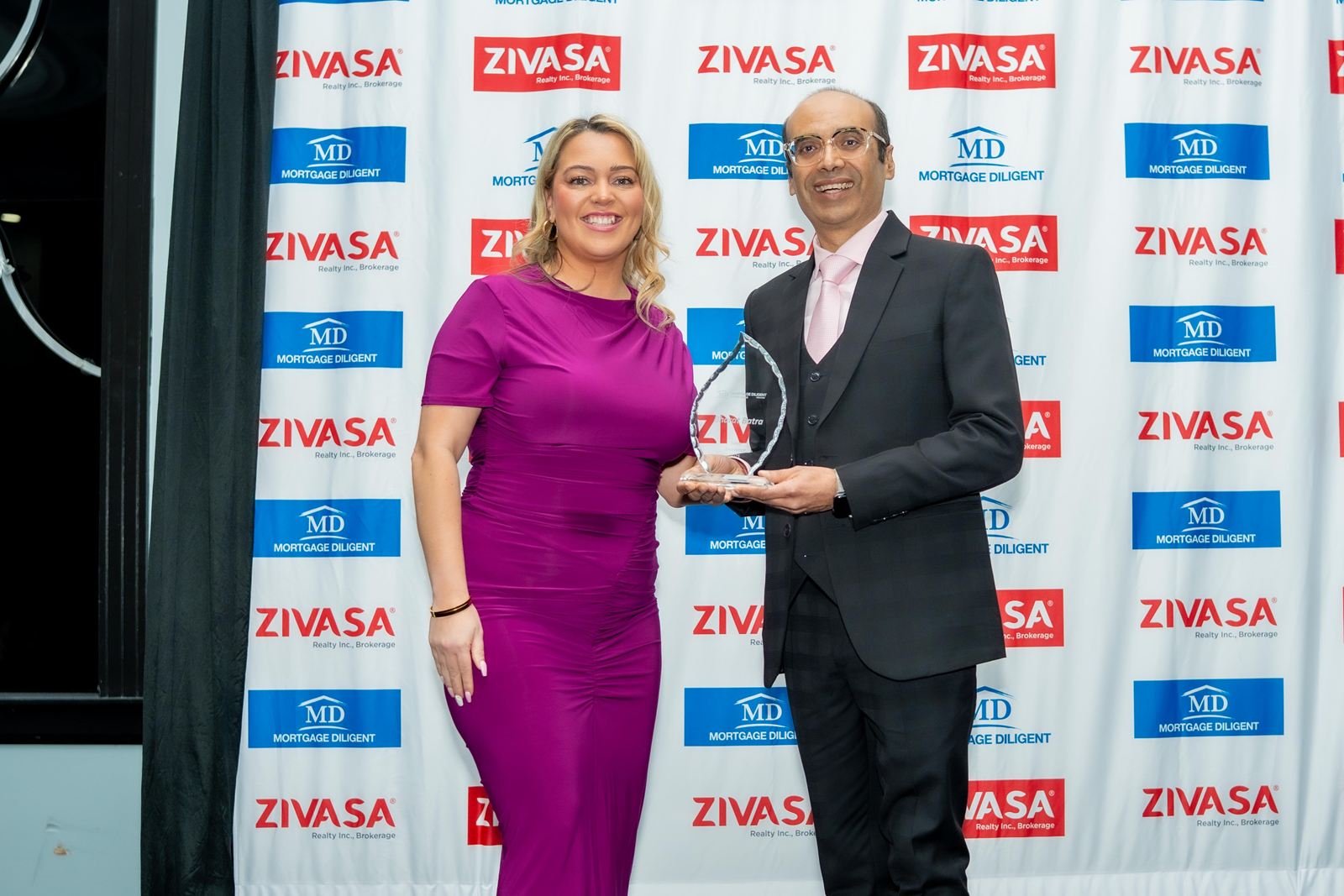 Mortgage Diligent award presentation